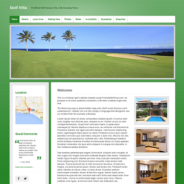 PromoteMyPlace Template