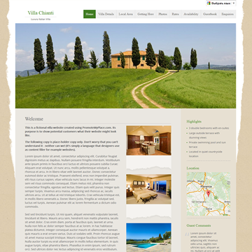 PromoteMyPlace Template