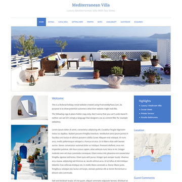 PromoteMyPlace Template