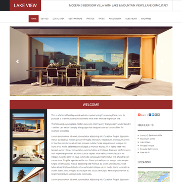 PromoteMyPlace Template